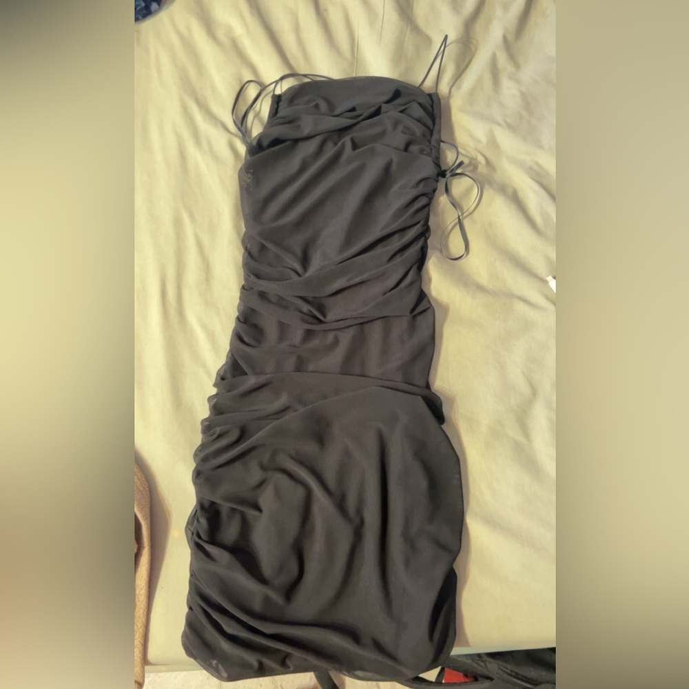 Selling super cute black dress from garage!